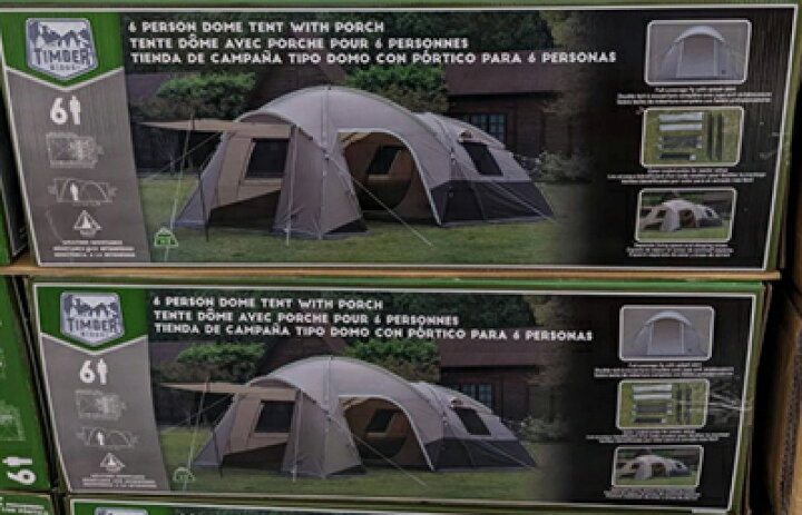 ティンバーリッジ ６人用ツールームテントCostco Japan