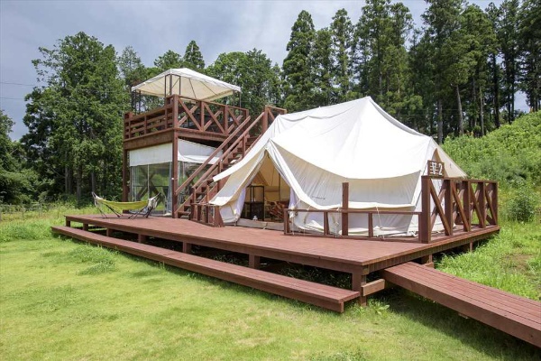 手ぶらでキャンプもバーベキューも収穫体験も。千葉のグランピング施設都心から約1時間半「THE FARM」へ