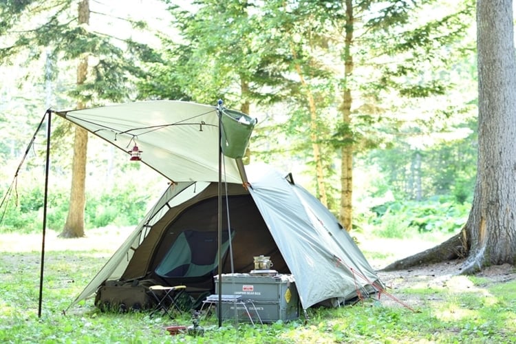 レイアウトにこだわれば、キャンプはもっとおしゃれに楽しめる