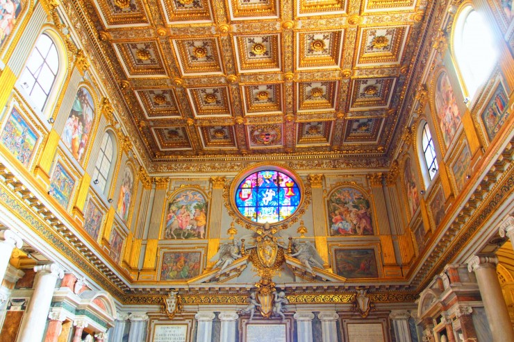 サンタ・マリーア・マッジョーレ教会 ローマ イタリア一人旅