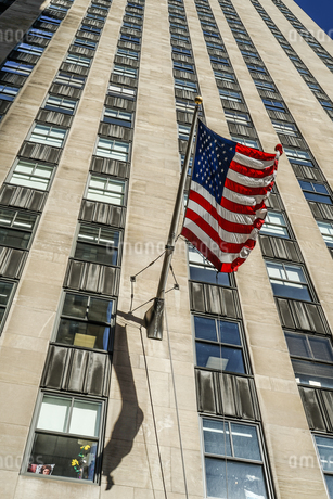 ニューヨークのスカイラインを背景にしたミニマルなアメリカ国旗 写真 無料ダウンロードのための画像 - Pngtree