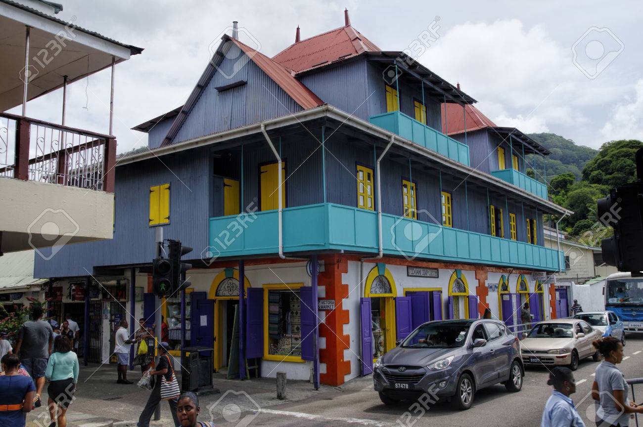 セーシェル 首都ヴィクトリアの風景 - No: 5128707写真素材なら「写真AC」無料