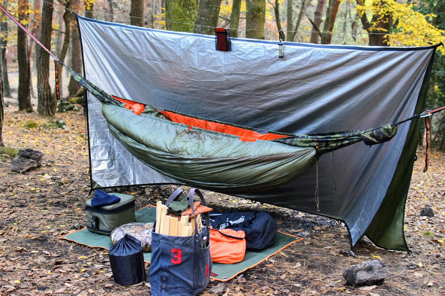 快適なハンモック泊のコツを、愛好家がご紹介いたします！ - ソロでたのしむ