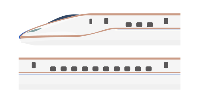 北陸新幹線フリー素材 じふてつ