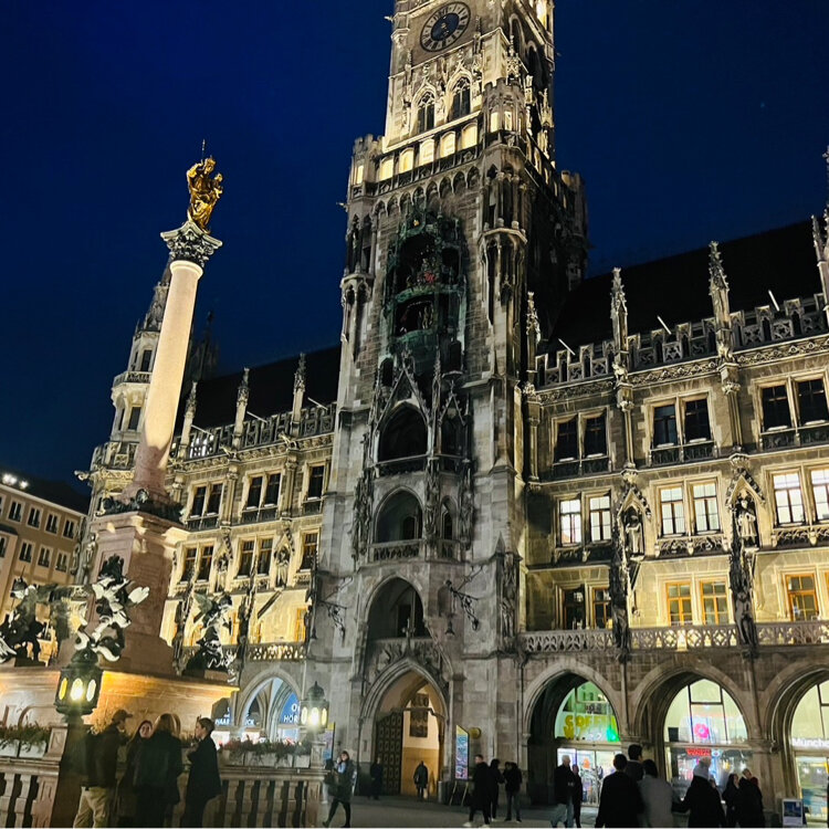 時計台ー４２ ミュンヘン旧市庁舎等- 真奈パパのランランかわせみブログ
