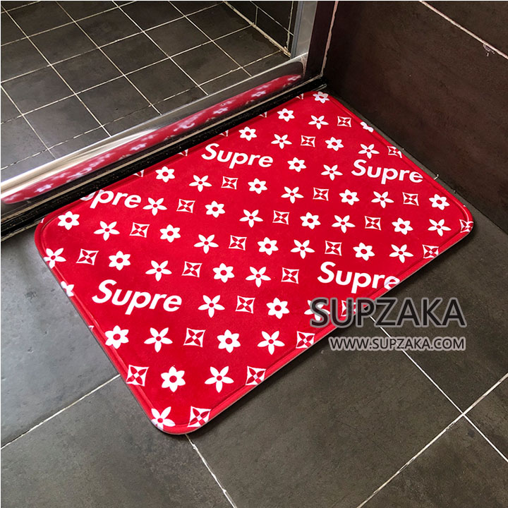 supreme玄関マット 円型 シュプリームラグマット