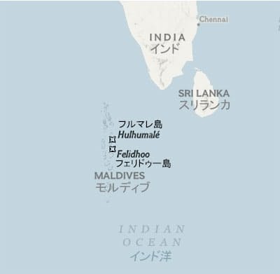 Google Earthでモルディブに行きリゾート気分を味わう！キクチサキ