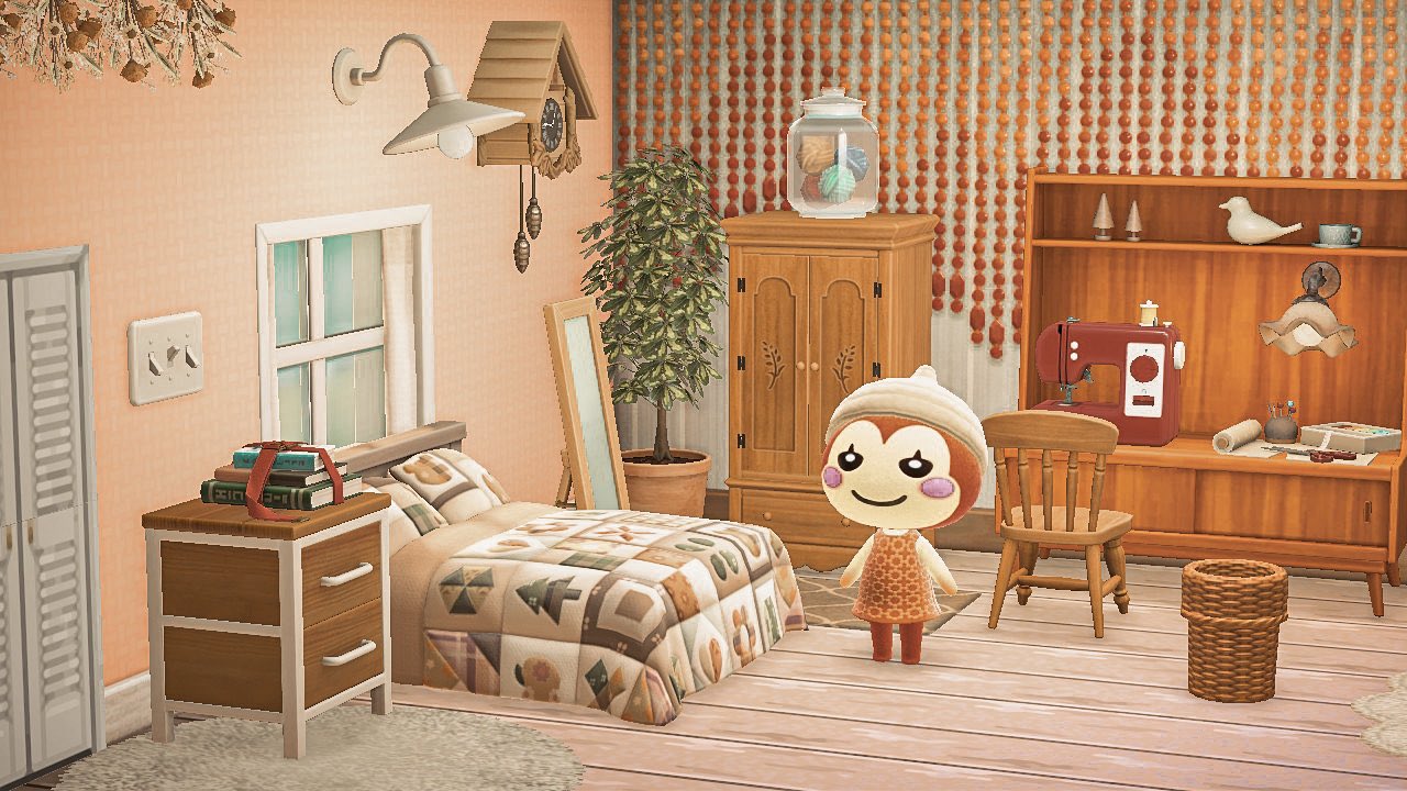 あつ森 ハッピーホームパラダイス！リリアンとビネガーの6マスx6マスの部屋 ハピパラ室内レイアウト