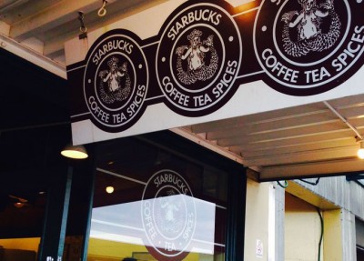 スターバックス アメリカシアトル パイクプレイス1号店限定タンブラーボトル スターバックス