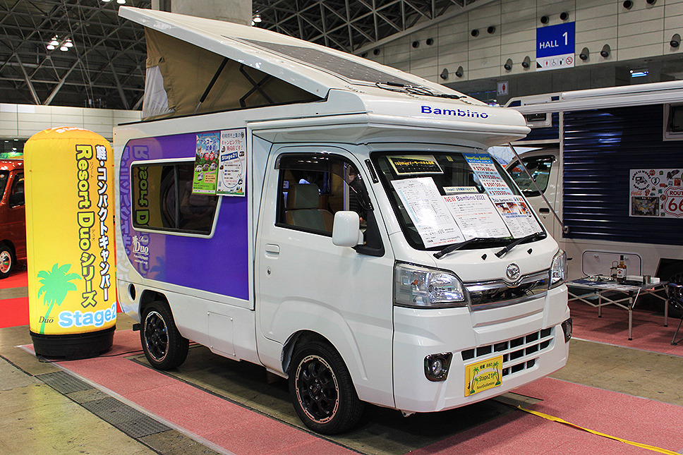軽で遊び倒そう！ 個性強めな軽トラ＆軽バン キャンピングカー5選 ジャパンキャンピングカーショー2021現地レポート