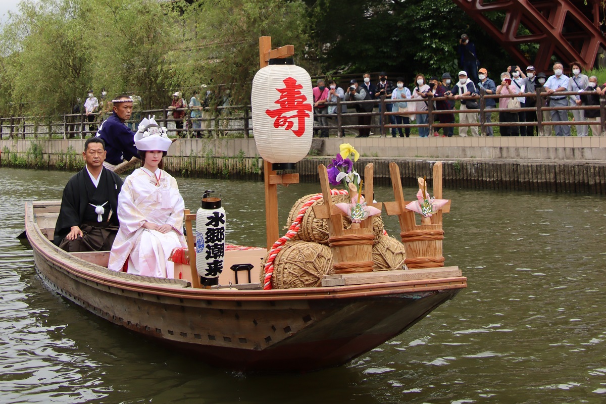 水郷潮来あやめまつりすいごういたこあやめまつり