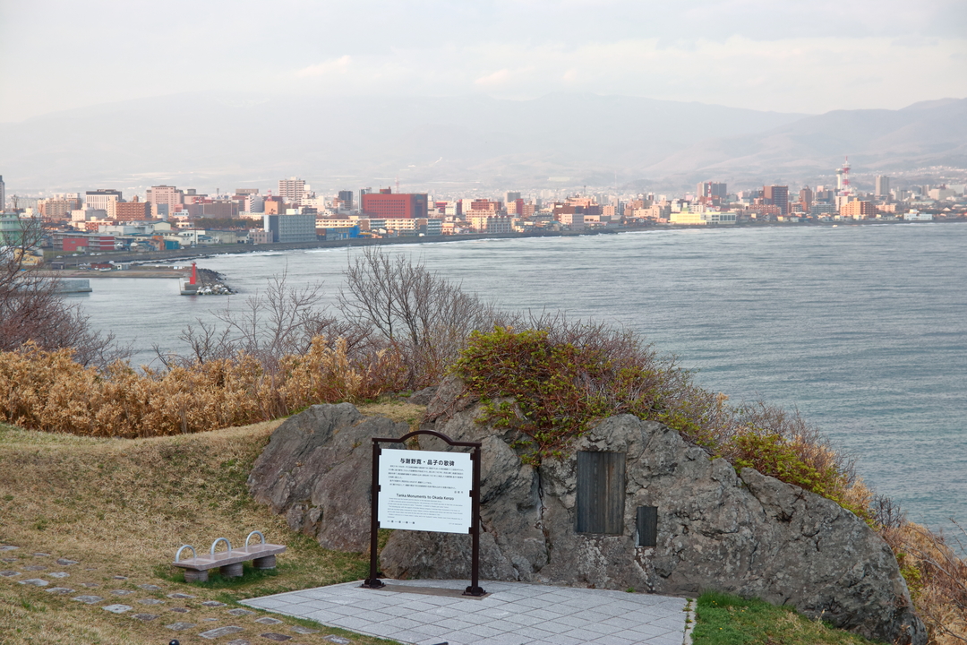 冬季閉鎖 車両通行止めの冬の立待岬に徒歩で行ってみた！ばやしの北海道紀行