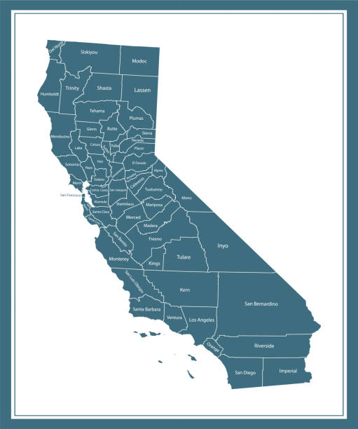 51 California Map With