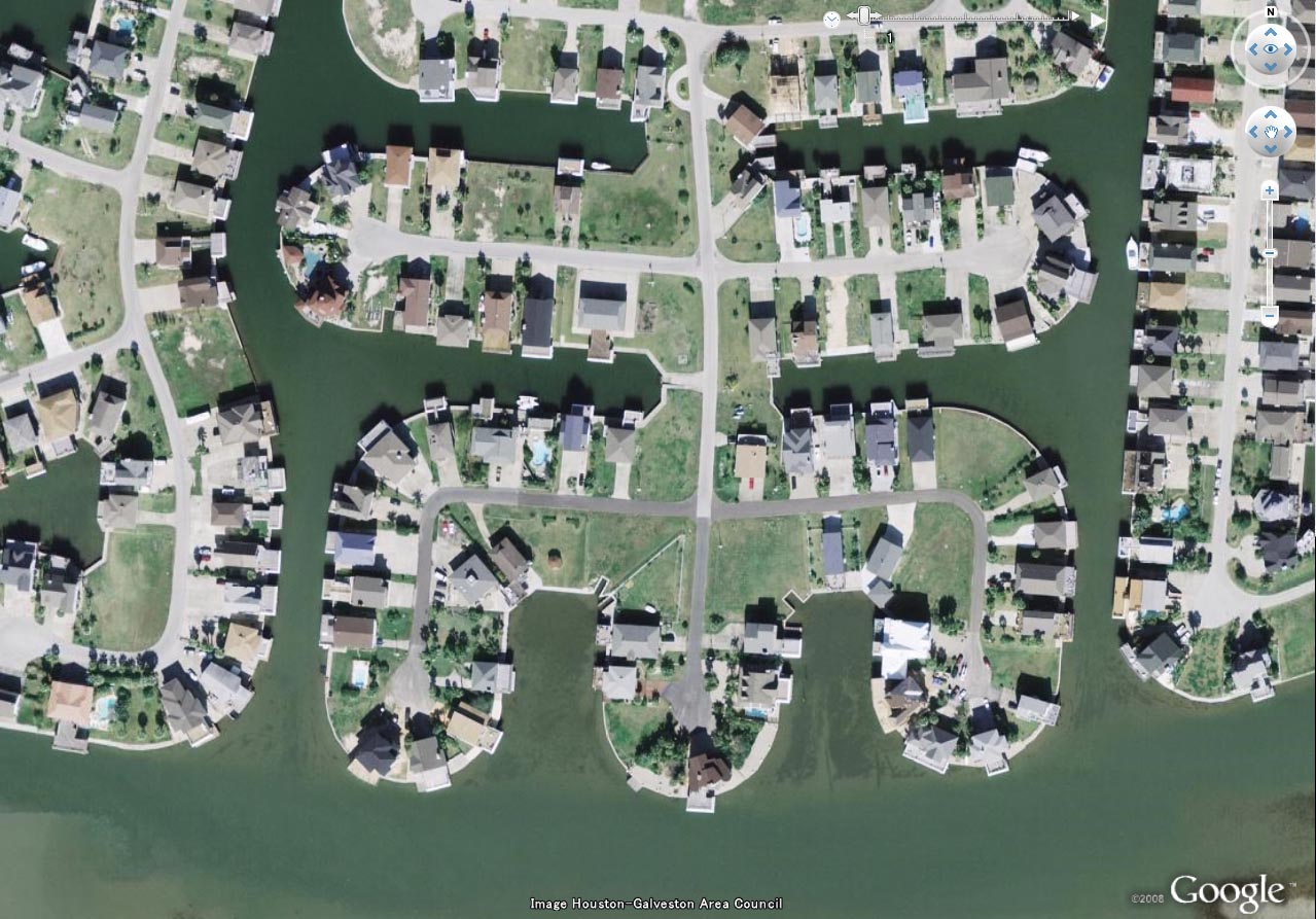 1 ガルベストン。歴史的な港と鉄道。Galveston seaport