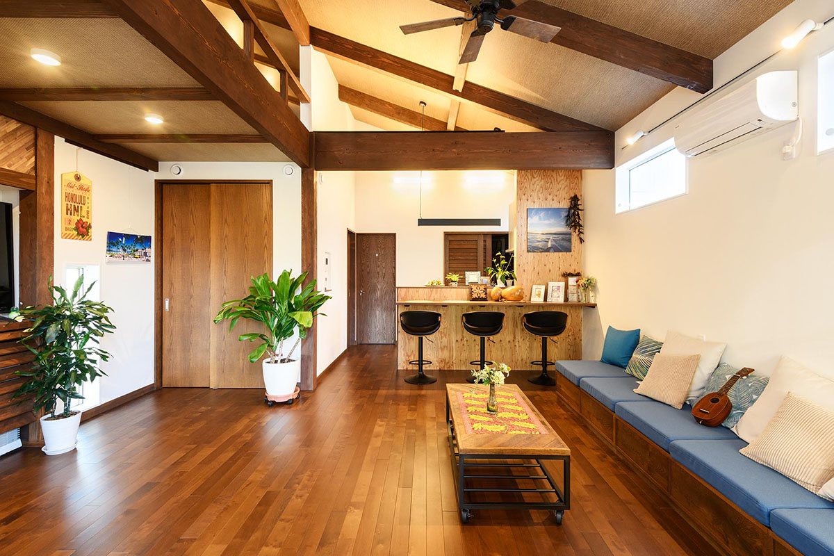 ハワイアン ハウス滋賀での新築・注文住宅リヴァイズホーム