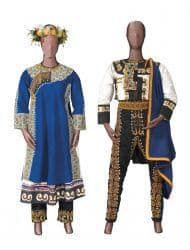 台湾 結婚式で民族衣装を着ているルカイ族の子供31650705 の写真素材