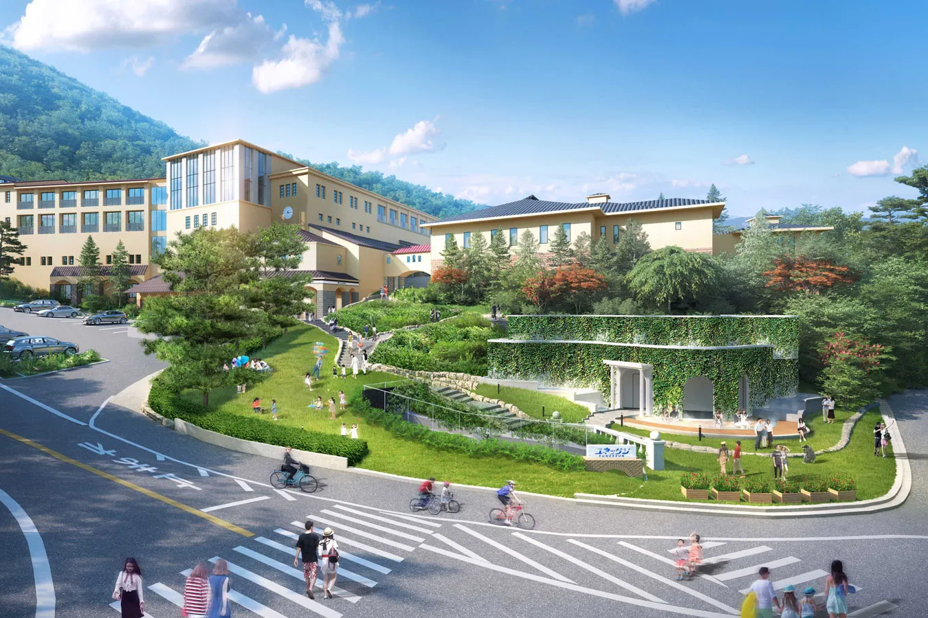 水着で楽しむユネッサン＆元湯 森の湯箱根小涌園 天悠 公式 全客室露天風呂付き