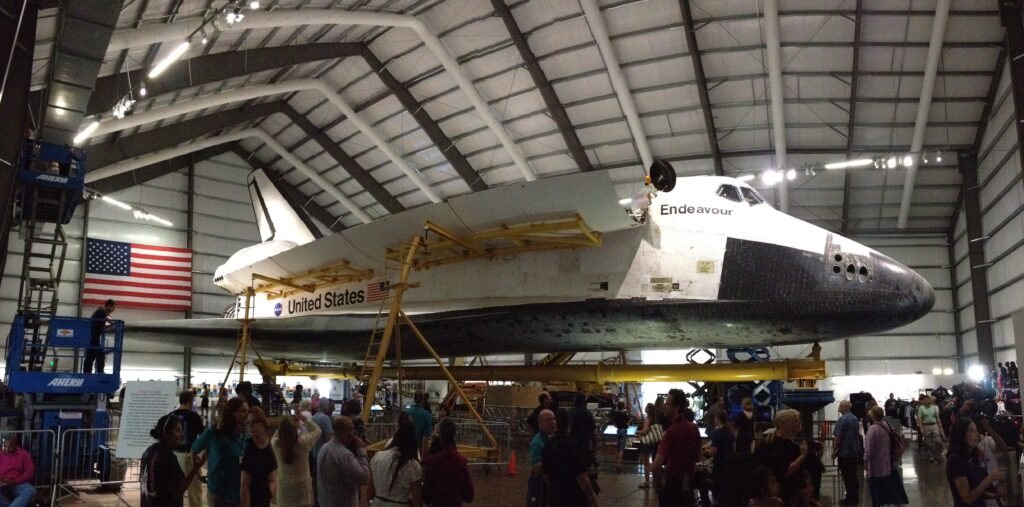 スペースシャトル『エンデバー号』見てきました！人生の夏休み