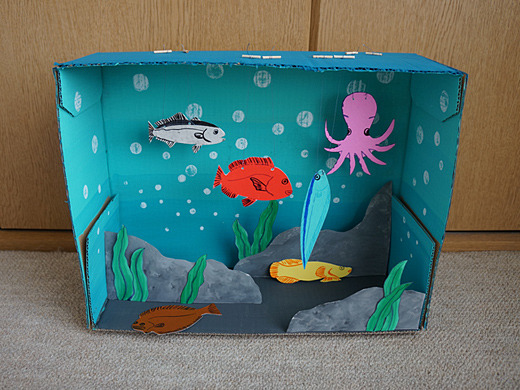 こども夏休み講座 粘土で作る海の貯金箱 入会金不要橿原市子供とお出かけ情報「いこーよ」