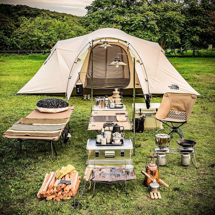 キャンプのおしゃれなレイアウトはこうつくる！これでテントの中までオシャレさんキャンプ・アウトドア情報メディアhinata