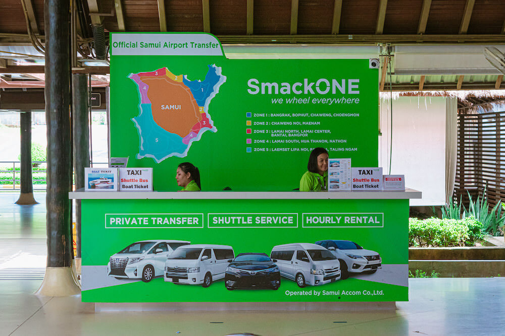2025 サムイ島の空港タクシー完全ガイド！配車アプリや空港送迎も紹介