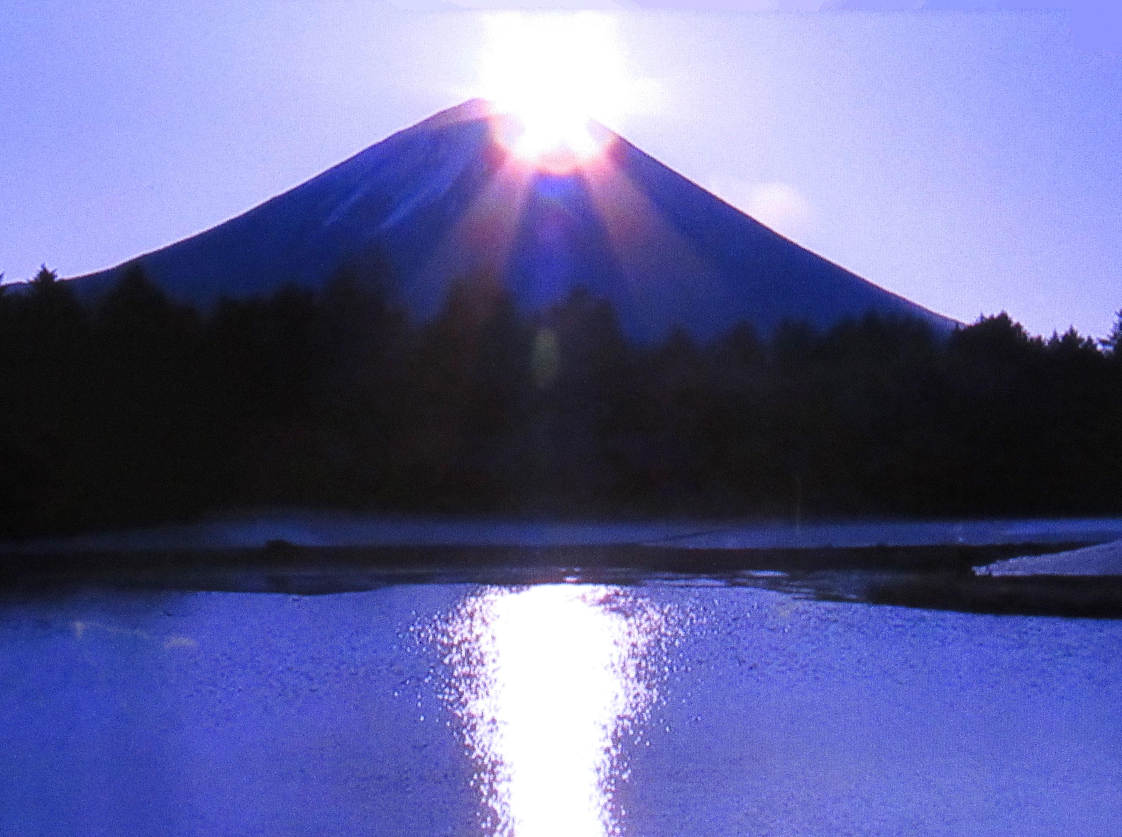 ダブルダイヤモンド富士 朝霧高原ふもとっぱら 平成28年3月3日 -