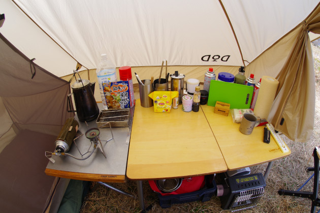 冬キャンプの快適レイアウトと防寒術