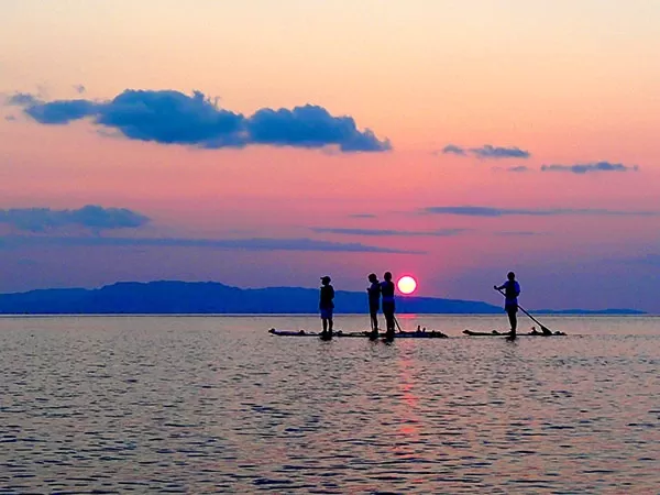 石垣島・名蔵湾 絶景サンセットと満天の星空カヤック☆初心者大歓迎＆1名様～可 当日予約15時まで&写真＋器材無料