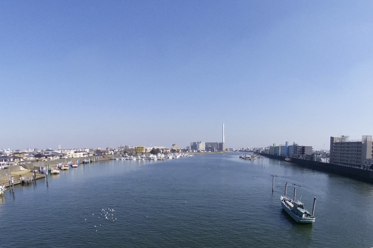 今井橋 Yumeshima Kaido -照片素材 圖片37199667-