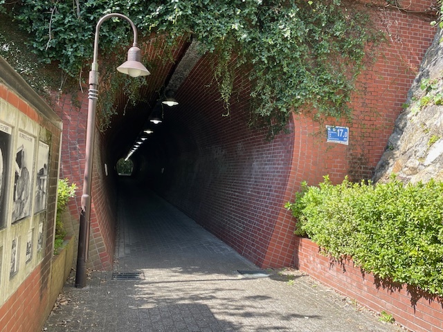 こんな狭いトンネルを列車が走ってた？ 廃線跡の亀山トンネルへ♪ 浜松家族旅2日目♪ : ルソイの半バックパッカー旅