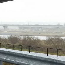 相模川河川敷 座架衣橋 「水と緑と風の広場」 座間市神奈川 バーベキュー