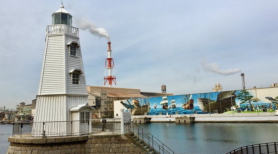 旧堺燈台 期間限定ライトアップ 夜景 大阪 at