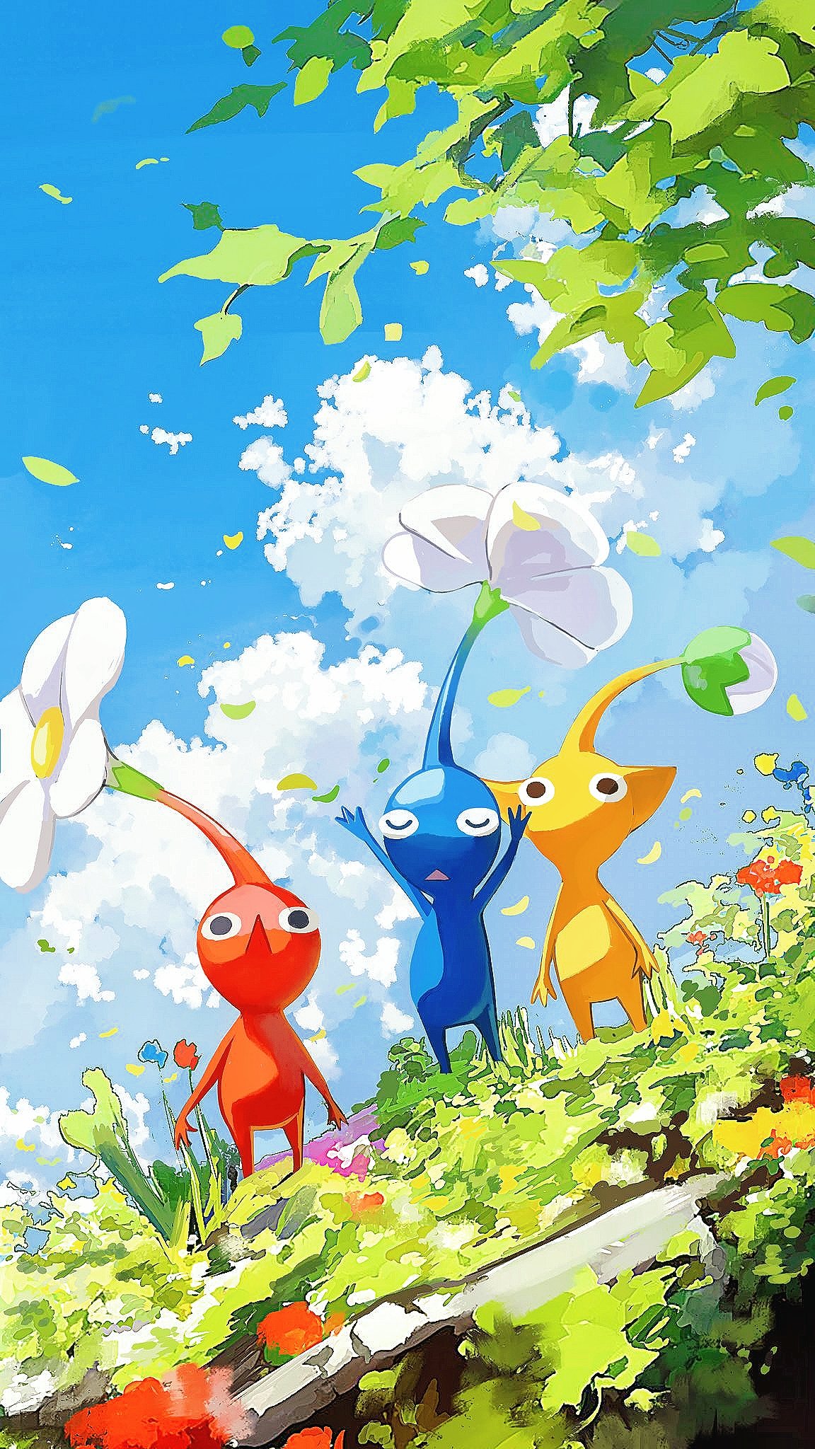 ピクミン」シリーズのポータルサイト「ピクミンガーデン ～ピクミンのいる庭～」でギャラリー公開中。 壁紙もダウンロードできます。 Photo byKatsuhiro