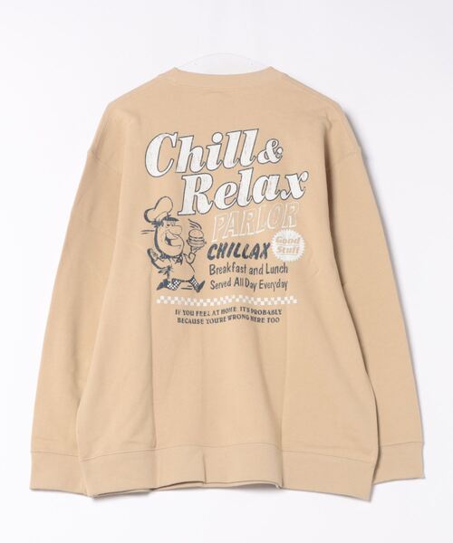 chillax（チラックス）の「【CHILLAX】 パウダーブリーチ加工TEE（Tシャツ/カットソー）」 - WEAR