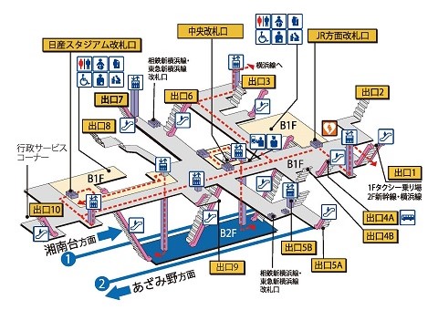 アクセスシャトルバス新横浜駅新横浜母と子の病院 横浜市 港北区 新横浜