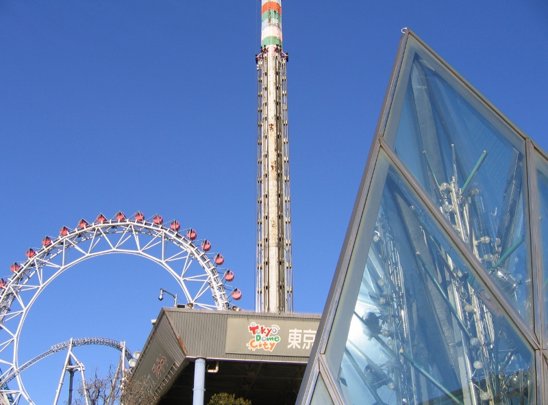 ジェットコースターはかなり怖かった - 東京ドームシティ