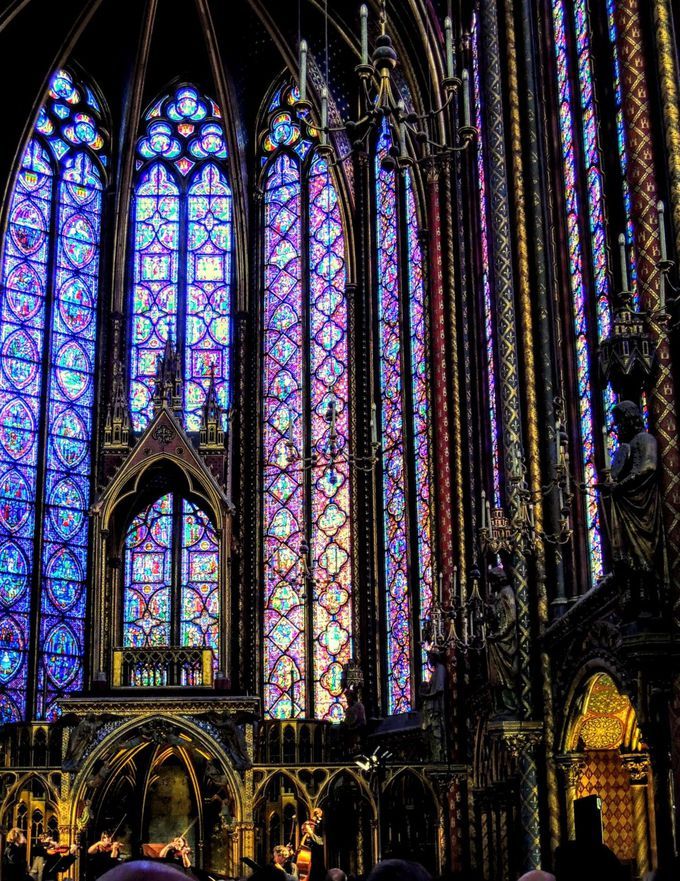 サント・シャペルのコンサート・チケットプログラム＆チケット