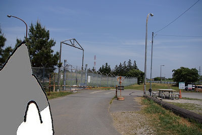 深谷通信所跡地へ行く♪