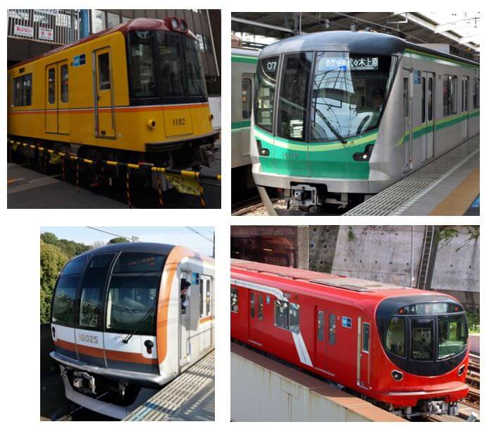 オレンジと緑の電車 1440x1080px のデスクトップPC用の壁紙高画質壁紙キングダム