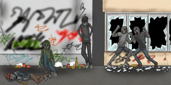 1,300点を超えるスラム街のイラスト素材、ロイヤリティフリーのベクター素材グラフィックスとクリップアート - iStockダウンタウン,貧困, 発展途上国