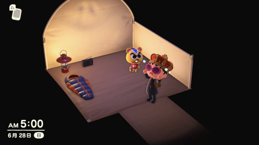 あつ森 初めてキャンプサイト厳選をしてみた！厳選方法も軽く説明 あつまれどうぶつの森