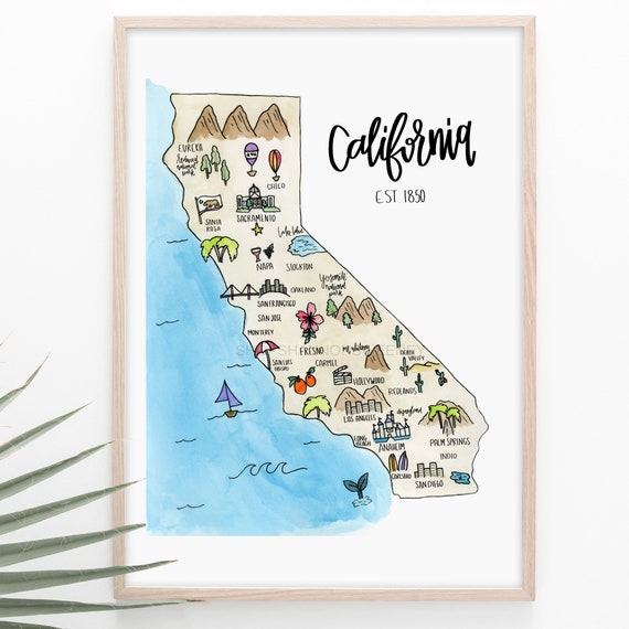 51 California Map