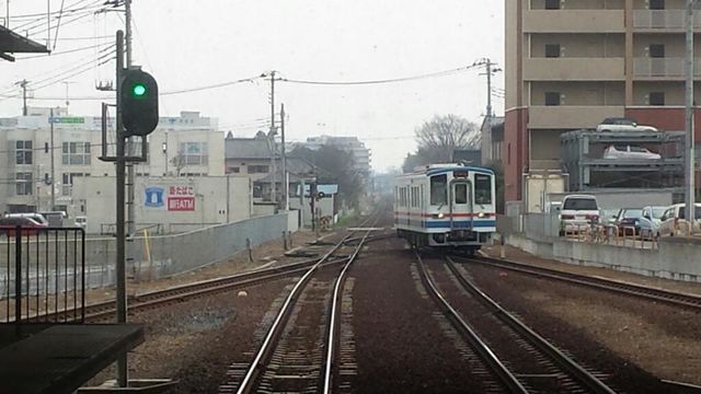 路線図に無い 仙石線の非電化区間と貨物列車を見学しました