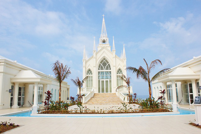 アクセス・地図・駐車場・最寄り駅ラソール ガーデン・アリビラ クリスティア教会 チュチュリゾートウエディング