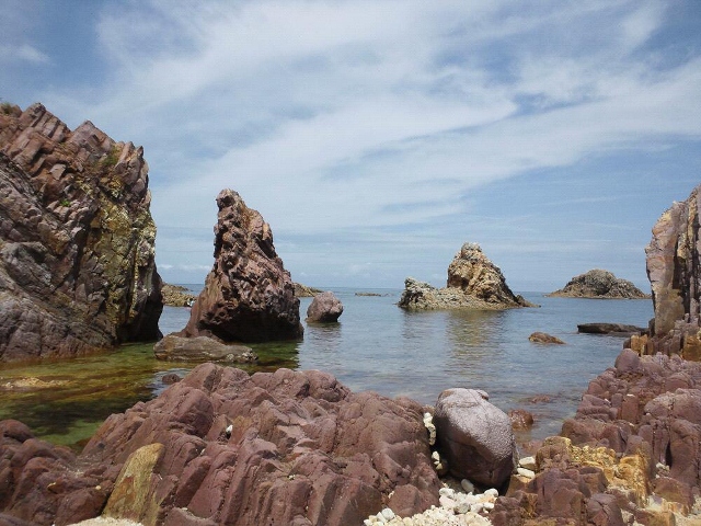 城原海岸 しらわらかいがん- 山陰海岸ジオパークSan'in