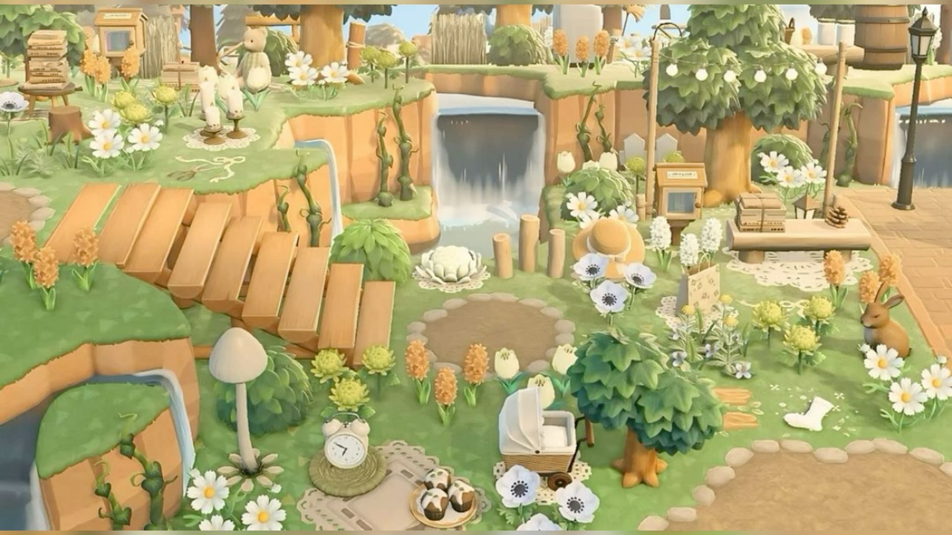 あつ森 これいいかも!案内所周りの島クリが素敵すぎる! - あつ森まとめ速報