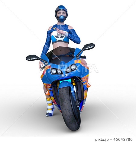 バイクに乗る ― ride a motorcycle