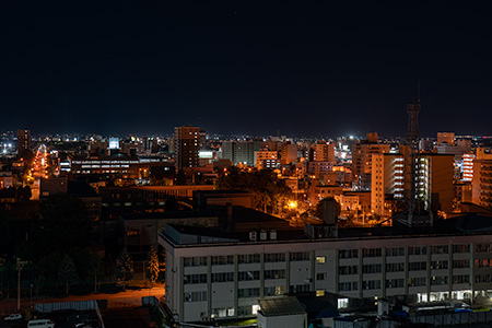 旭川 嵐山展望台です。 旭川市-