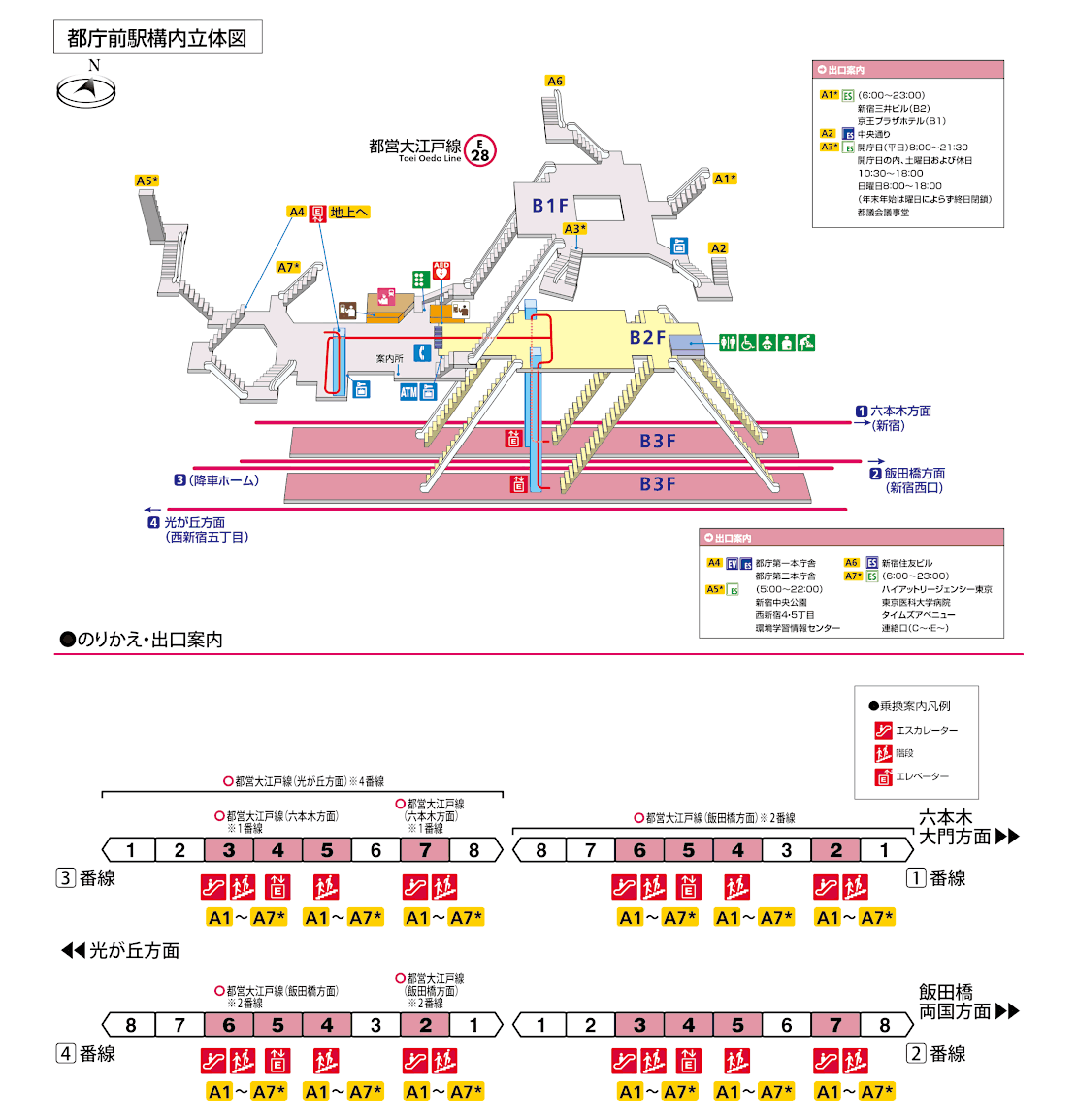 散歩 新宿地下街を車椅子で移動するための地図を描いてみるきままなブログ