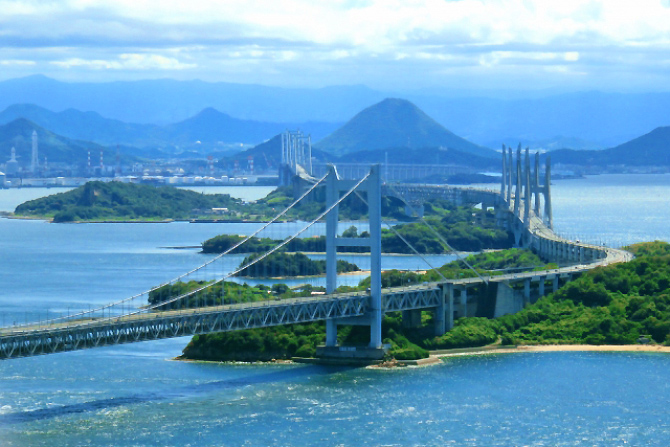 瀬戸大橋岡山県の観光スポット岡山る